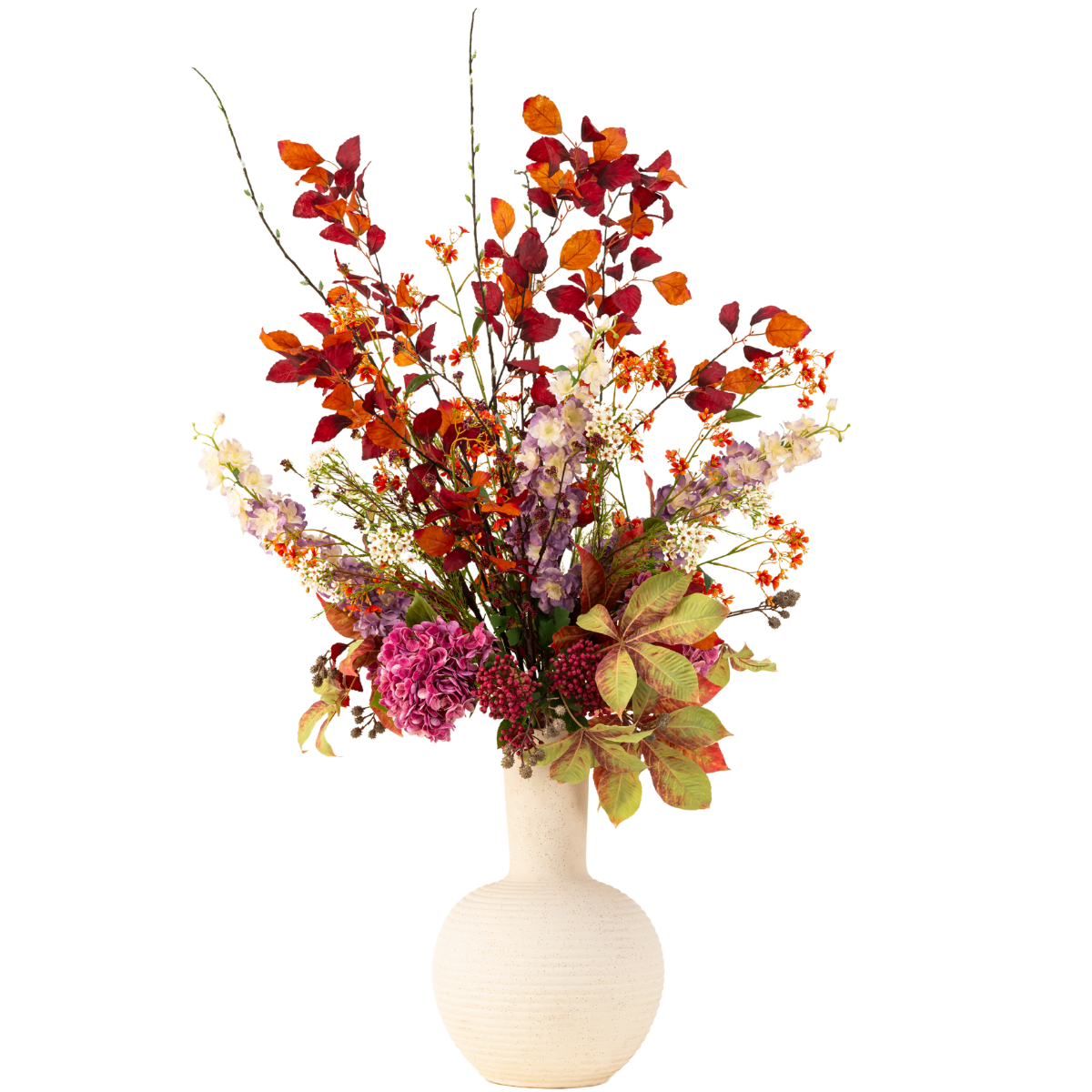 Große künstliche Blumensträuße