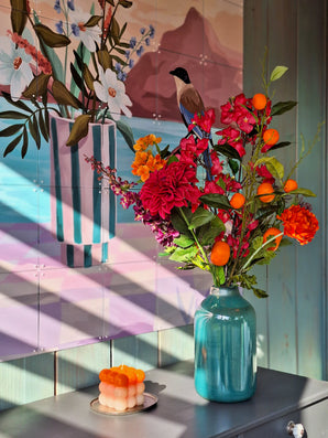 Kunstblumensträuße Fiesta Sunset