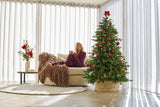 Künstlicher Weihnachtsbaum „Ibsen“ PE/PVC – Smart LED
