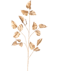 Künstlicher Zweig Salal 90 cm gold