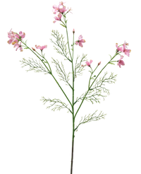 Künstliche Blume Wild Delphinium 71 cm hellrosa