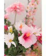 Künstliche Blume Hibiskus 64 cm hellrosa