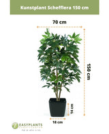 Künstliche Pflanze Schefflera 150 cm