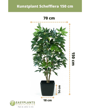 Künstliche Pflanze Schefflera 150 cm