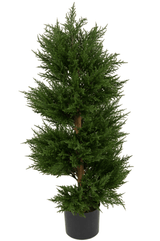 Kunstpflanze Tuja Spirale Deluxe UV 90cm