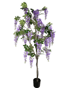 Kunstplant Blauweregen 210 cm