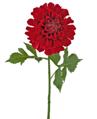 Künstliche Blume Dahlie 50 cm rot